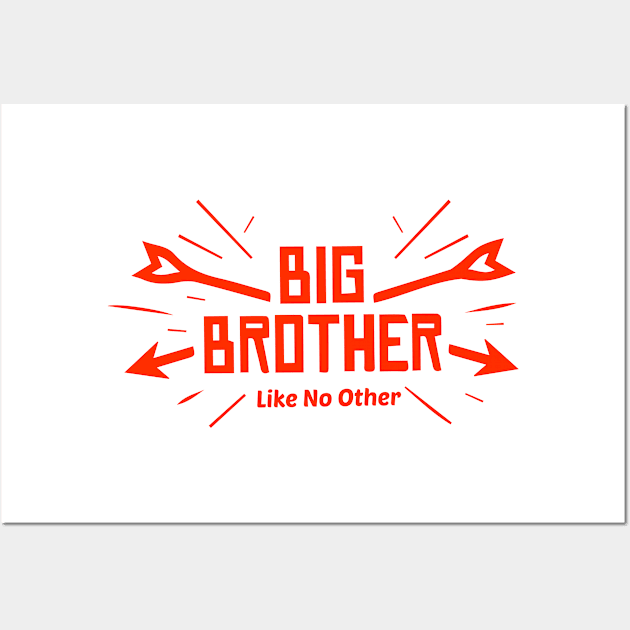 Brother Like No Other Wall Art by timegraf